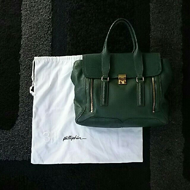 ☆im5917様 3.1Philip Lim フィリップリムサッチェルグリーン - 1