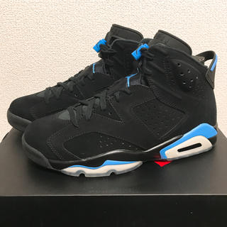 ナイキ(NIKE)のNIKE AIR JORDAN 6 blue us8 26cm(スニーカー)