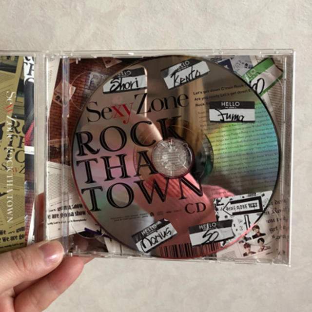 Sexy Zone(セクシー ゾーン)のSexyZone ROCK THA  TOWN 初回B エンタメ/ホビーのCD(ポップス/ロック(邦楽))の商品写真