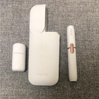 IQOS 新型 ホワイト 三点セット(タバコグッズ)