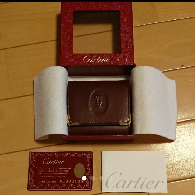 Cartier(カルティエ)の新品未使用 カルティエ Cartier コインケース 小銭入れ 箱付 レディースのファッション小物(コインケース)の商品写真