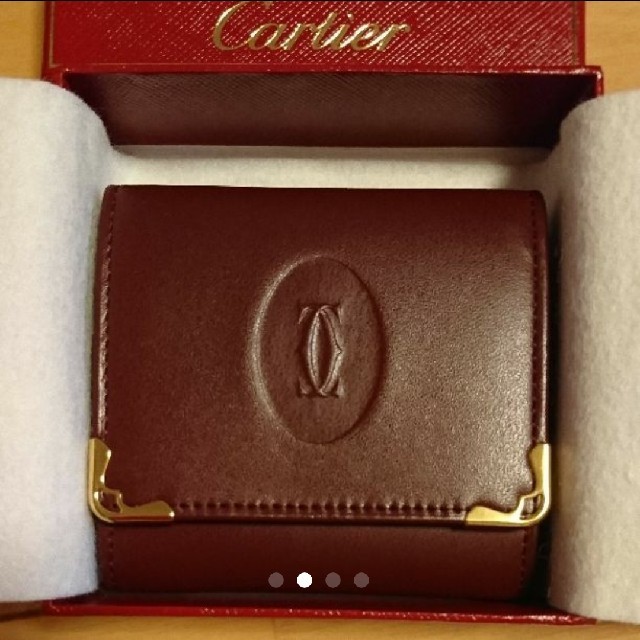 Cartier(カルティエ)の新品未使用 カルティエ Cartier コインケース 小銭入れ 箱付 レディースのファッション小物(コインケース)の商品写真