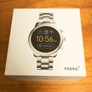 フォッシル(FOSSIL)のFOSSIL Q Explorist本体(シリコン/メタルバンド)(腕時計(デジタル))