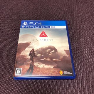 プレイステーションヴィーアール(PlayStation VR)の「特典未使用」FARPOINT(家庭用ゲームソフト)