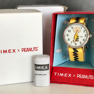 タイメックス(TIMEX)の【土日限定特価】タイメックス×ピーナッツ■スヌーピーチャーリーブラウン腕時計(腕時計)