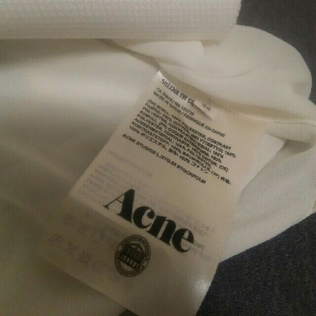 ACNE(アクネ)のacne シフォン トップス レディースのトップス(シャツ/ブラウス(半袖/袖なし))の商品写真