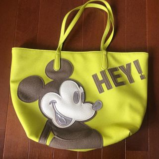 ディズニー(Disney)の新品＊未使用 ミッキー パッチワークトートバック (トートバッグ)