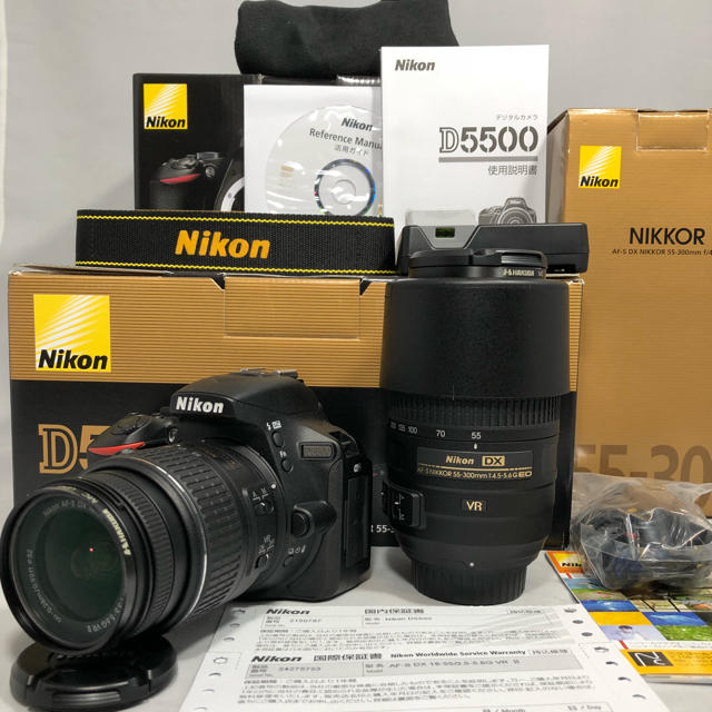 驚きの値段で 専用 waku5165様 - Nikon D5500 シャッター回数562回