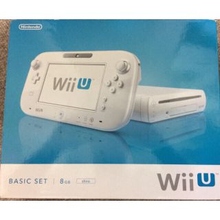 ウィーユー(Wii U)のwiiu BASIC SET 8GB 白(家庭用ゲーム機本体)