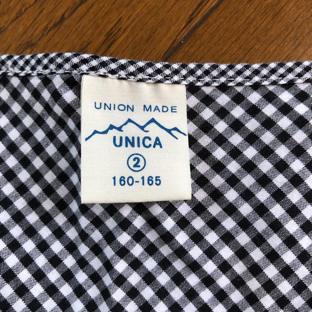 UNICA(ユニカ)のUNICA チェックワンピース レディースのワンピース(ひざ丈ワンピース)の商品写真