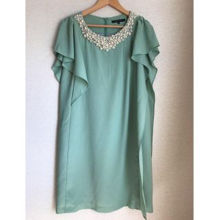 ケティ(ketty)のUSED美品☆ketty ケティ ビジュードレス ワンピース☆結婚式セレモニーに(ミディアムドレス)