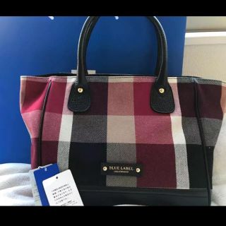 バーバリーブルーレーベル(BURBERRY BLUE LABEL)の値下げ！バーバリーブルーレーベル  バッグ 美品(ハンドバッグ)