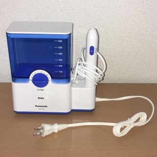 パナソニック(Panasonic)のジェットウォッシャー ドルツ 白 EW-DJ61-W(歯ブラシ/デンタルフロス)