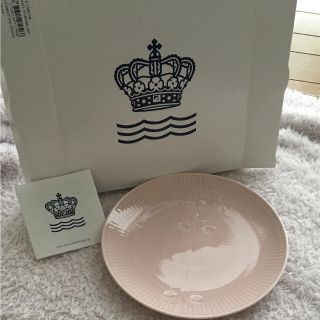 ロイヤルコペンハーゲン(ROYAL COPENHAGEN)のロイヤルコペンハーゲン フラワーエンブレム プレート ピンクレディ(食器)