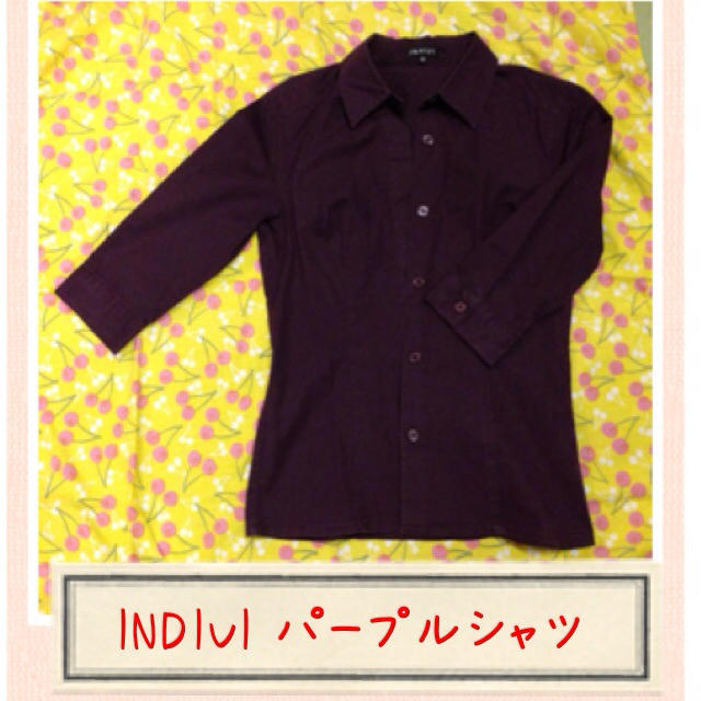INDIVI(インディヴィ)のINDIVI シャツ レディースのトップス(シャツ/ブラウス(長袖/七分))の商品写真