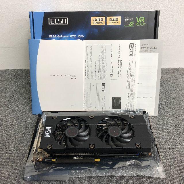 ELSA GeForce GTX 1070 8GB S.A.C 美品①-