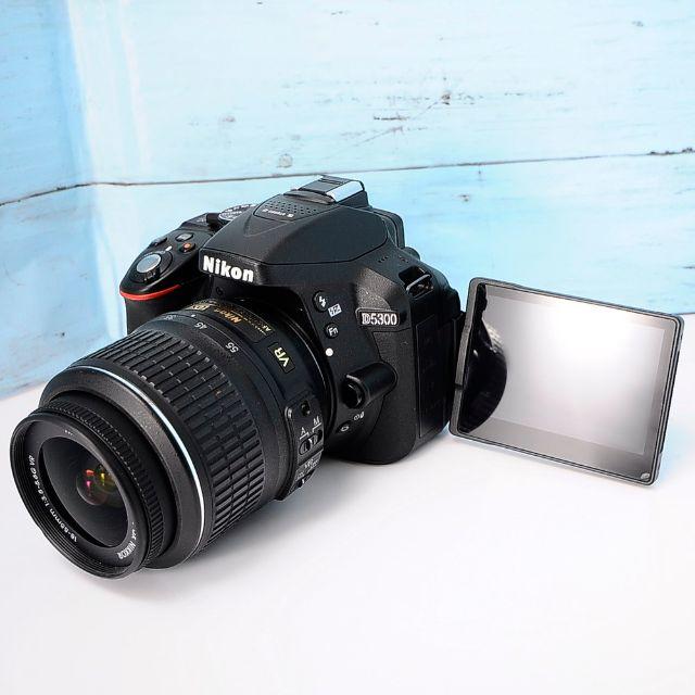 大人気☆手振れ補正付き☆Wi-Fi搭載でスマホへ☆Nikon D5300 大人気☆手振れ補正付き☆Wi-Fi搭載でスマホへ☆Nikon D5300