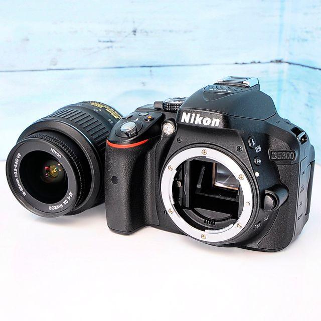 大人気☆手振れ補正付き☆Wi-Fi搭載でスマホへ☆Nikon D5300 大人気☆手振れ補正付き☆Wi-Fi搭載でスマホへ☆Nikon D5300