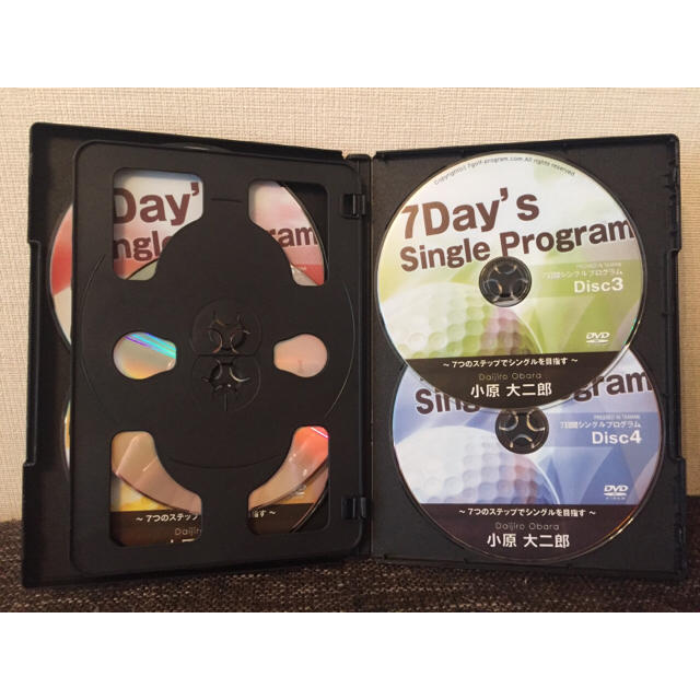 ゴルフDVD 小原大二郎「7Day’s Single Program」