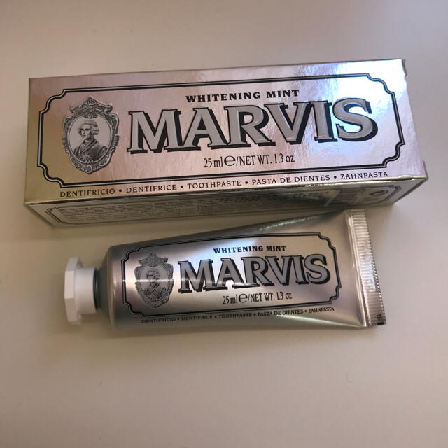 MARVIS(マービス)のMarvis＊ホワイトニングミント 25ml コスメ/美容のオーラルケア(歯磨き粉)の商品写真