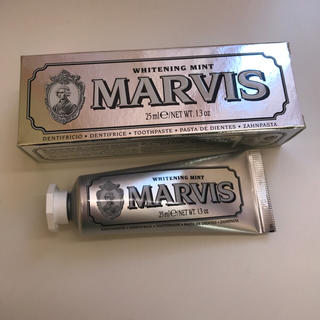 マービス(MARVIS)のMarvis＊ホワイトニングミント 25ml(歯磨き粉)