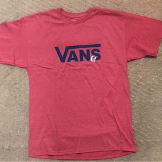 ヴァンズ(VANS)の【新品】VANS クラシック ロゴ 半袖 Tシャツ レッドLサイズ(Tシャツ/カットソー(半袖/袖なし))