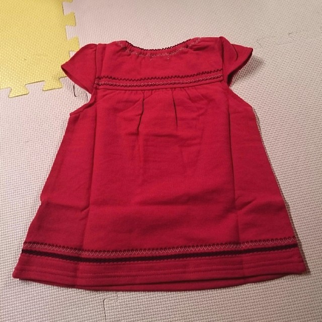 3can4on(サンカンシオン)の３can４on 新品 チュニック 100 キッズ/ベビー/マタニティのキッズ服女の子用(90cm~)(Tシャツ/カットソー)の商品写真