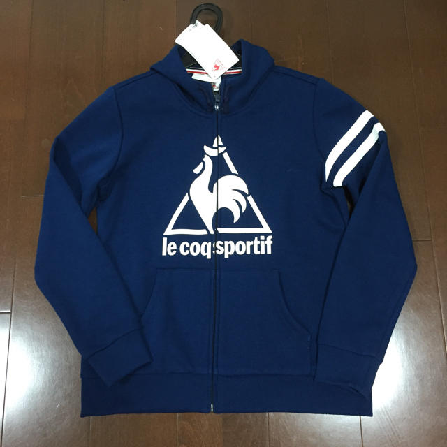 le coq sportif(ルコックスポルティフ)の新品タグ付き★lecoqsportifパーカー サイズ:レディースL レディースのトップス(パーカー)の商品写真