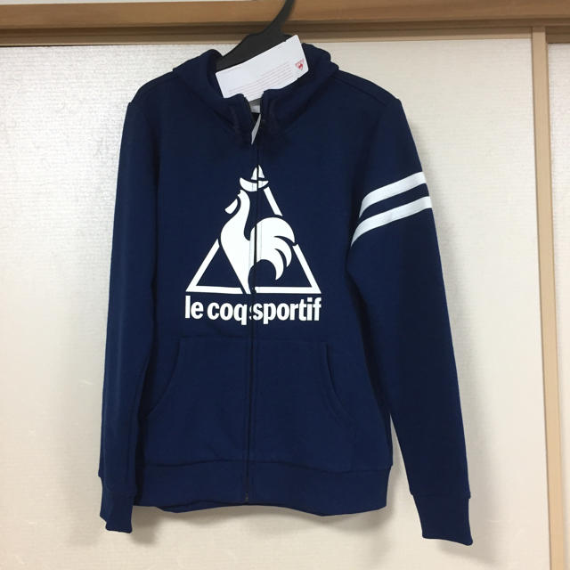 le coq sportif(ルコックスポルティフ)の新品タグ付き★lecoqsportifパーカー サイズ:レディースL レディースのトップス(パーカー)の商品写真