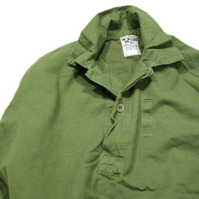 80's Swedish army pullover shirts レディースのトップス(シャツ/ブラウス(長袖/七分))の商品写真