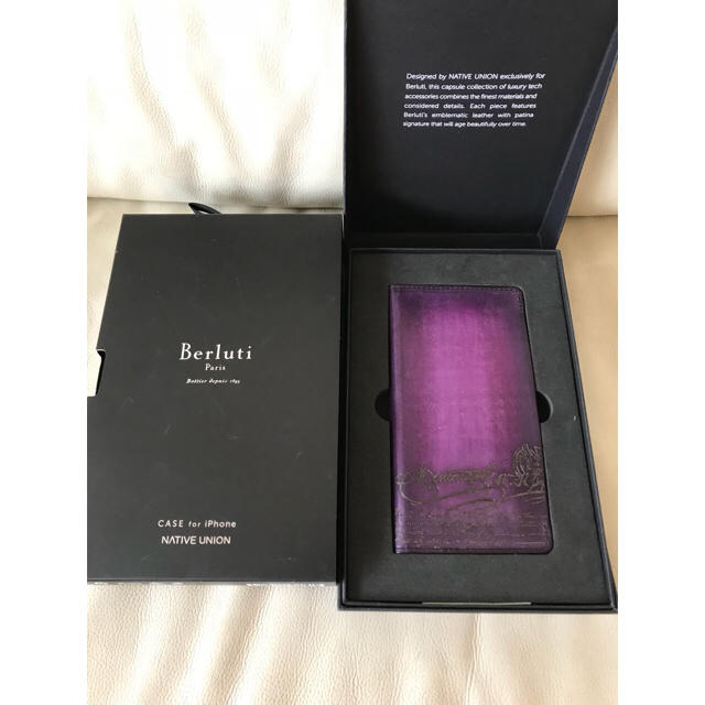 Berluti(ベルルッティ)の新品☆ベルルッティ☆iPhone X☆携帯ケース スマホ/家電/カメラのスマホアクセサリー(iPhoneケース)の商品写真