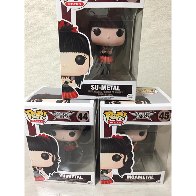 ベビーメタル　フィギュア　POP funko BABYMETAL