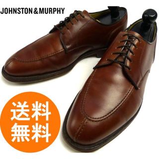 ジョンストン＆マーフィー JOHNSTON&MURPHY　Uチップシューズ26c(ドレス/ビジネス)