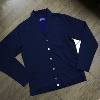 ビームス(BEAMS)の美品BEAMS カーディガン　ネイビー　ビームス(カーディガン)