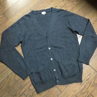 ビームス(BEAMS)の美品BEAMS 霜降りニットカーデ　ビームス(カーディガン)