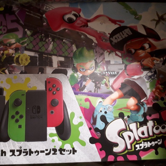 新品　switch スプラトゥーン2セット