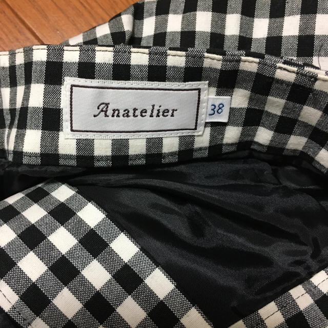 anatelier(アナトリエ)のanatelier  ブロックチェック キュロット レディースのパンツ(キュロット)の商品写真