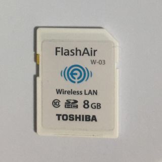 トウシバ(東芝)の新品、未使用 Wi-Fi SD FlashAir 8GB(その他)