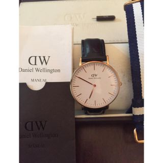 ダニエルウェリントン(Daniel Wellington)のMahalo様専用ダニエルウェリントン 正規品 腕時計(腕時計)