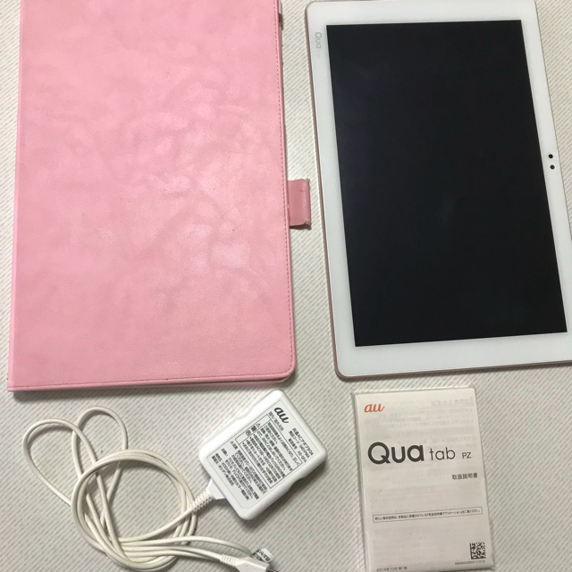 LG Electronics(エルジーエレクトロニクス)のqua tab pz  ピンク スマホ/家電/カメラのPC/タブレット(タブレット)の商品写真