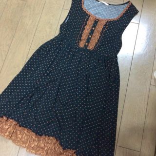 アクシーズファム(axes femme)のドット柄ワンピース♡(ひざ丈ワンピース)