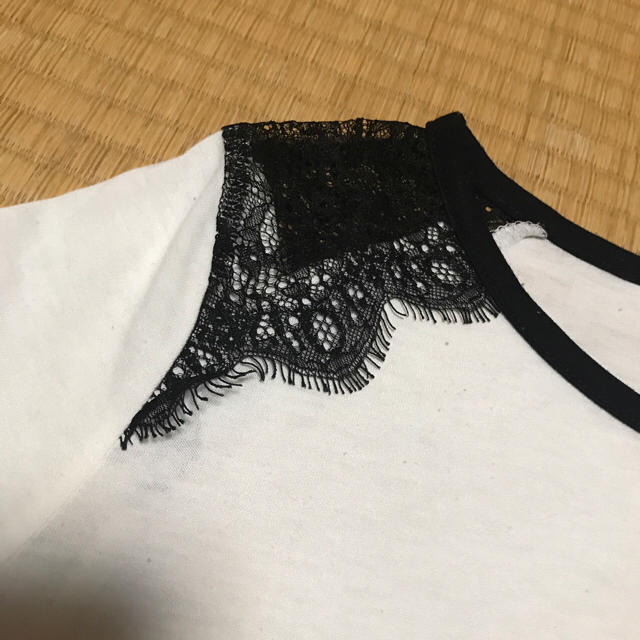 ロンT◎S◎肩レース レディースのトップス(Tシャツ(長袖/七分))の商品写真