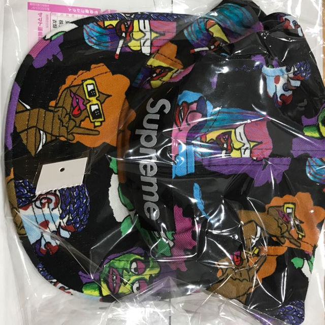 supreme 2017fw gons heads camp cap