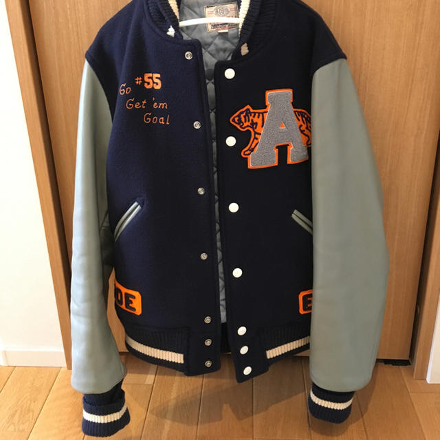 THE REAL McCOY'S - リアルマッコイズ スタジアムジャンパーの THE REAL McCOY'S - リアルマッコイズ スタジアムジャンパーの