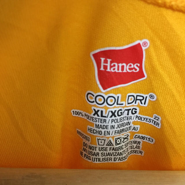 Hanes(ヘインズ)のHEADID リトルリーグ Hanes 野球 Tシャツ オレンジ XL US古着 メンズのトップス(Tシャツ/カットソー(半袖/袖なし))の商品写真