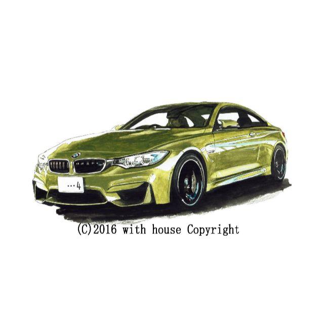 GC-235 BMW M4クーペ限定版画 直筆サイン有 額装済●作家 平右ヱ門 エンタメ/ホビーの美術品/アンティーク(版画)の商品写真