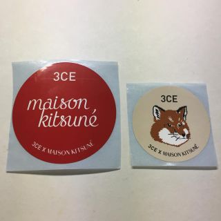 新品未使用 MAISON KITSUNE メゾンキツネ 缶バッジ 3個セット