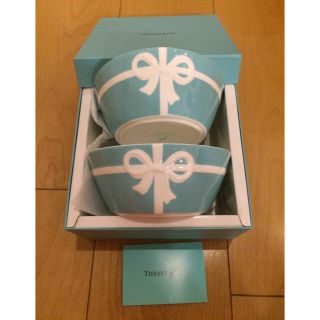 ティファニー(Tiffany & Co.)のティファニー 新品未使用 ブルーボックス ボウル 2個セット(食器)