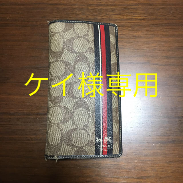 COACH(コーチ)のcoach 長財布 メンズのファッション小物(長財布)の商品写真