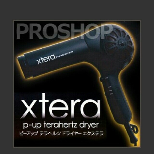 美容室専売品 xtera p-up terahertz dryer ドライヤー
